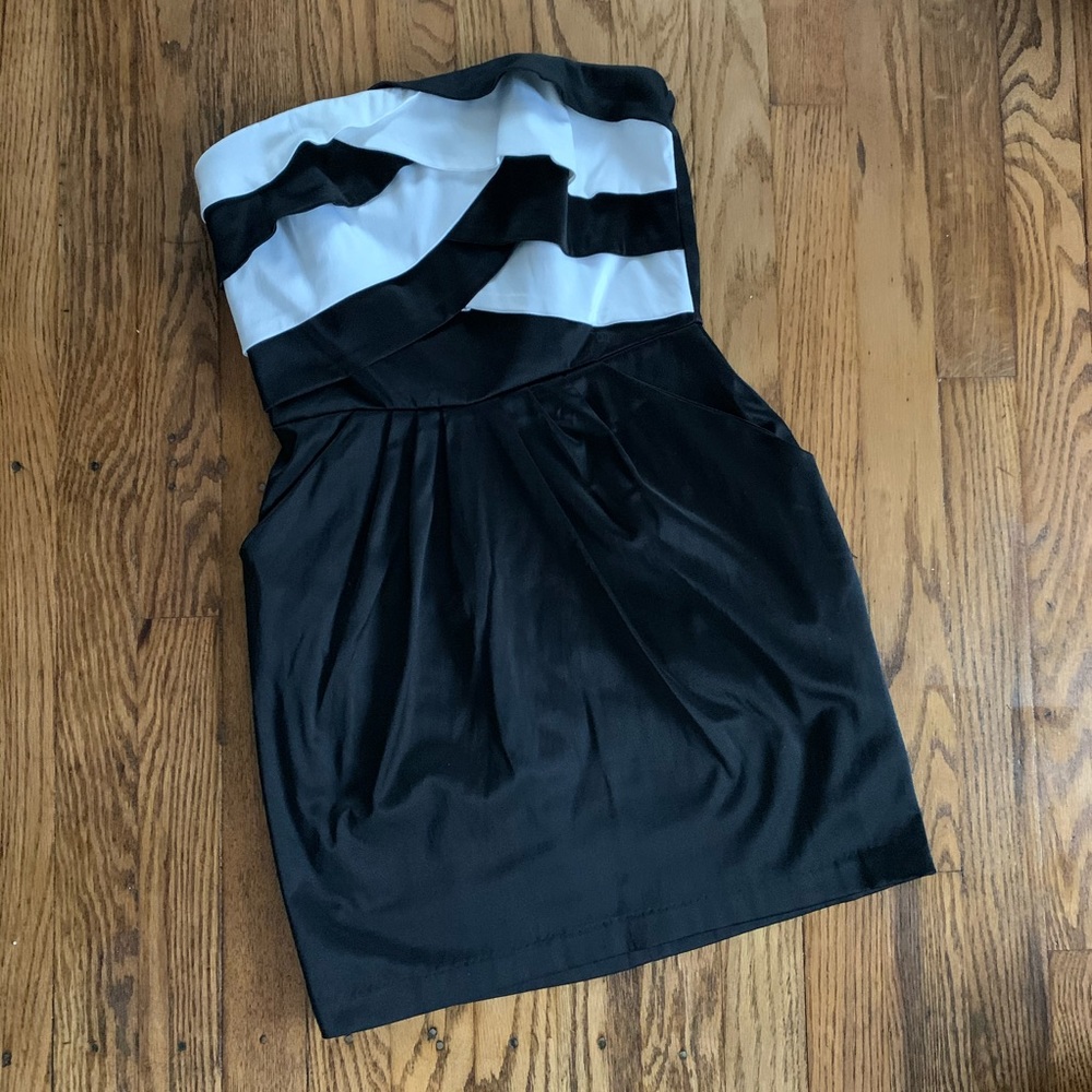 Black and White Dress